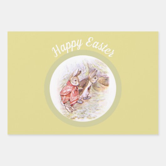 Feuille De Papier Cadeau Beatrix Potter Peter Rabbit (Devant 2)