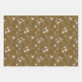 Feuille De Papier Cadeau Beau bleuet (Devant 3)