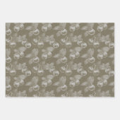 Feuille De Papier Cadeau Beau bleuet (Devant 2)