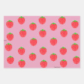 Feuille De Papier Cadeau Beau été Berry (Devant 2)