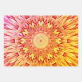 Feuille De Papier Cadeau Beau kaléidoscope couleur (Devant 3)