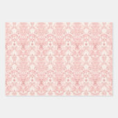 Feuille De Papier Cadeau Beauté de Rose Rose (Devant 3)