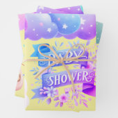 Feuille De Papier Cadeau Beautiful Twin's girl/boy (En situation)