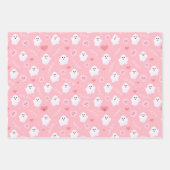 FEUILLE DE PAPIER CADEAU BEAUX FANTÔMES (Devant 3)