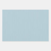 Feuille De Papier Cadeau Bébé Bleu Deux Baby showers (Devant 2)