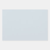 Feuille De Papier Cadeau Bébé bleu éléphant Rhino Lion (Devant 3)