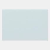 Feuille De Papier Cadeau Bébé bleu rustique romantique & élégant (Devant 2)