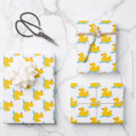 Feuille De Papier Cadeau Bébé Canards<br><div class="desc">Sophie Lauren Paper apporte sophistication et art à vos besoins en papeterie, créant un mélange harmonieux de beauté et de fonction. Que vous planifiez un évènement, que vous fassiez un cadeau chaleureux ou que vous envoyiez une note réfléchie, cette collection vous permet d'élever chaque occasion avec ses designs raffinés et...</div>