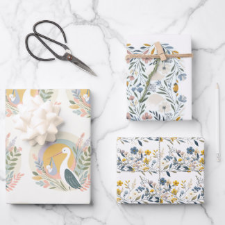 Feuille De Papier Cadeau Bébé est arrivé !