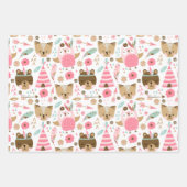Feuille De Papier Cadeau Bébé Kitty (Devant 3)