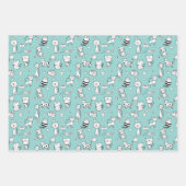 Feuille De Papier Cadeau Bébé Kitty (Devant 2)