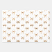 Feuille De Papier Cadeau Bébé Martini  (Devant 2)