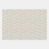 Feuille De Papier Cadeau Bébé mignon Éffrayant Halloween Octobre Anniversai (Devant 3)