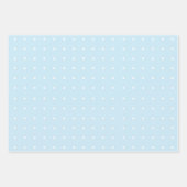 Feuille De Papier Cadeau Bébé rose et bleu (Devant 2)