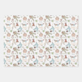 Feuille De Papier Cadeau Bébé son Baby shower froid à l'extérieur de l'hive (Devant)