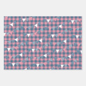 Feuille De Papier Cadeau BébéQ Genre Révéler rose et bleu (Devant)