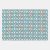 Feuille De Papier Cadeau Bébés d'animaux mignons (Devant 2)