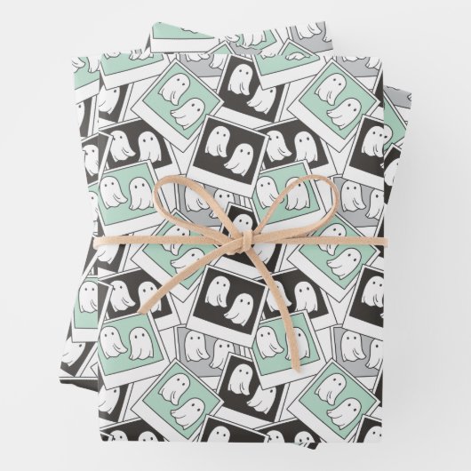 Feuille De Papier Cadeau Beetlejus | Chibi Lydia Ghost Photography (En situation)