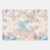 Feuille De Papier Cadeau Beige pastel Jeu de couleurs printemps 3 (Devant 3)