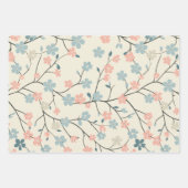 Feuille De Papier Cadeau Beige pastel Jeu de couleurs printemps 3 (Devant 2)