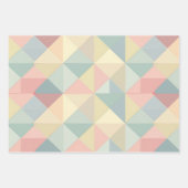 Feuille De Papier Cadeau Beige pastel Jeu de couleurs printemps 3 (Devant)