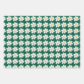 Feuille De Papier Cadeau Belle abeilles enveloppant du papier. Enveloppemen (Devant 3)