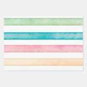 Feuille De Papier Cadeau Belle aquarelle de Pâques Design (Devant 2)