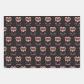 Feuille De Papier Cadeau Belle Ballerina Dancer sur mesure (Devant 2)