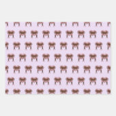 Feuille De Papier Cadeau Belle Ballerina Dancer sur mesure (Devant)