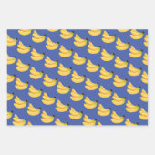 Feuille De Papier Cadeau Belle Banane Fruit (Devant 3)