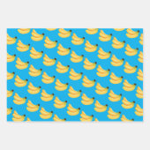 Feuille De Papier Cadeau Belle Banane Fruit (Devant 2)