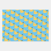 Feuille De Papier Cadeau Belle Banane Fruit (Devant)