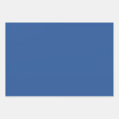 Feuille De Papier Cadeau Belle étoile Bleue de David (Devant 3)