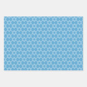 Feuille De Papier Cadeau Belle étoile de David (Devant 3)