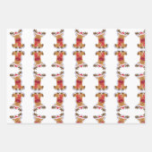 Feuille De Papier Cadeau Belle Gazelle (Devant 2)