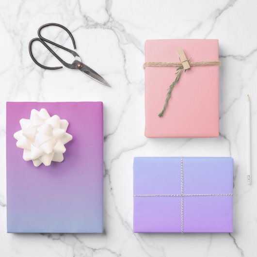 Feuille De Papier Cadeau Belle Ombre (Recto)