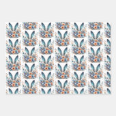 Feuille De Papier Cadeau Belle Pâques (Devant)