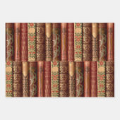 Feuille De Papier Cadeau Belles épines de livres (Devant 3)