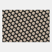 Feuille De Papier Cadeau Berger Picard Berger Berger Berger Faune foncée Pe (Devant 3)