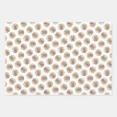 Feuille De Papier Cadeau Berger Picard Berger Berger Berger Faune foncée Pe (Devant 2)