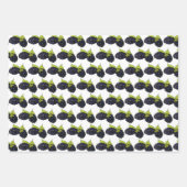 Feuille De Papier Cadeau Berries framboises framboises framboises Fruits de (Devant 2)