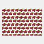 Feuille De Papier Cadeau Berries framboises framboises framboises Fruits de (Devant)