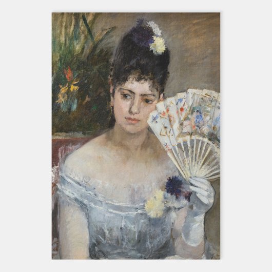 Feuille De Papier Cadeau Berthe Morisot - Au bal
