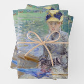 Feuille De Papier Cadeau Berthe Morisot - Jour de l'été (En situation)