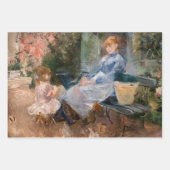 Feuille De Papier Cadeau Berthe Morisot - La Fable (Devant 2)