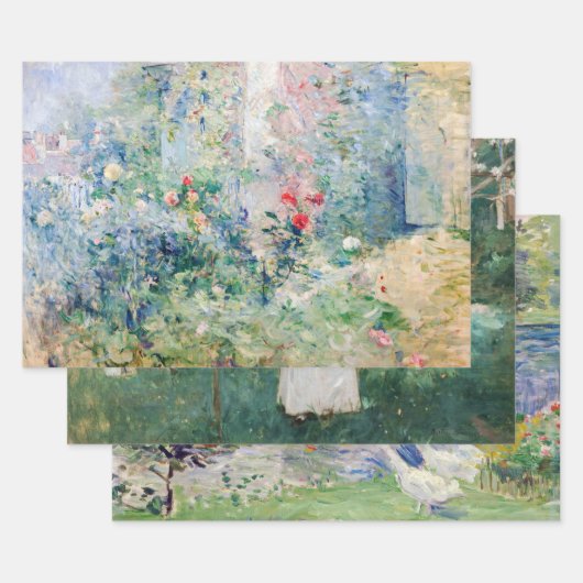 Feuille De Papier Cadeau Berthe Morisot - Sélection de chefs-d'oeuvre (Lot)