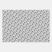 Feuille De Papier Cadeau Best Man White (Devant)