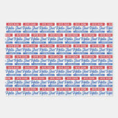 Feuille De Papier Cadeau Biden/Harris 2020 Bye Don Motifs (Devant 3)