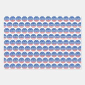 Feuille De Papier Cadeau Biden/Harris 2020 Bye Don Motifs (Devant 2)