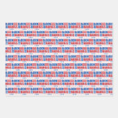 Feuille De Papier Cadeau Biden/Harris 2020 Bye Don Motifs (Devant)